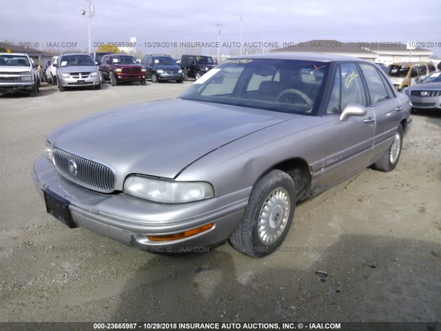 1G4HR52K6WH401353 - 1998 BUICK LESABRE LIMITED GRAY photo 2