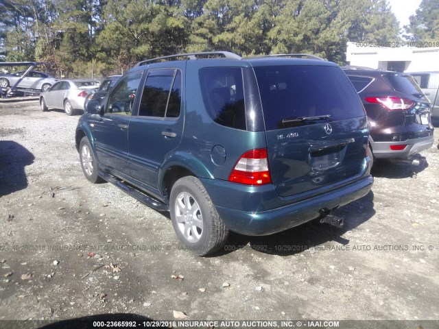 4JGAB72E5XA098703 - 1999 MERCEDES-BENZ ML 430 蓝色 照片 3