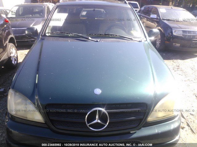 4JGAB72E5XA098703 - 1999 MERCEDES-BENZ ML 430 蓝色 照片 6