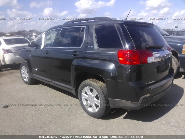 2GKALSEK3D6231848 - 2013 GMC TERRAIN SLE BLACK photo 3