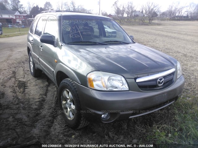 4F2YU09162KM51251 - 2002 MAZDA TRIBUTE LX/ES 绿色 照片 1