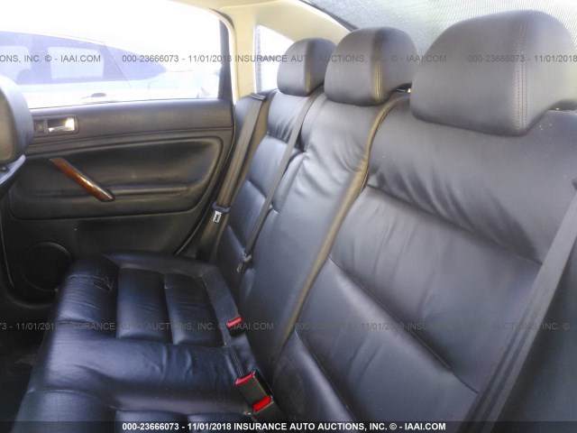 WVWPD63B1XE513077 - 1999 VOLKSWAGEN PASSAT GLX SILVER photo 8