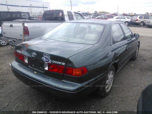 JT2BG22K5Y0423143 - 2000 TOYOTA CAMRY CE/LE/XLE 绿色 照片 4