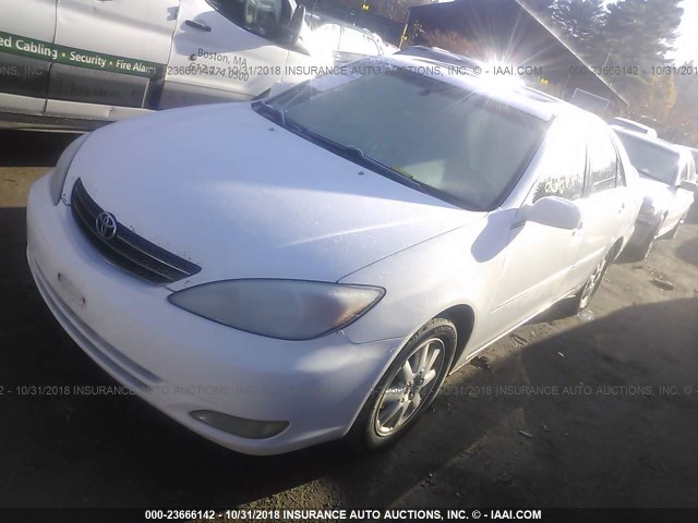 4T1BE30K64U343144 - 2004 TOYOTA CAMRY LE/XLE/SE WHITE photo 2
