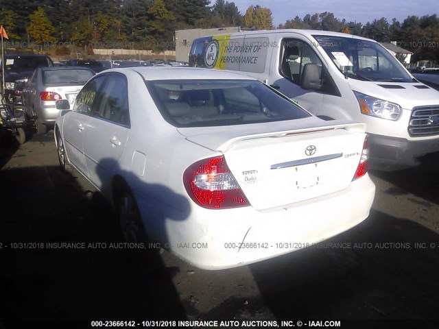 4T1BE30K64U343144 - 2004 TOYOTA CAMRY LE/XLE/SE WHITE photo 3