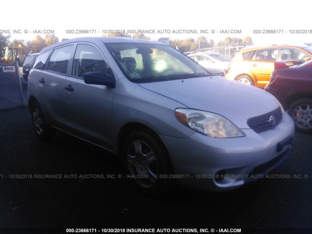 2T1KR30E77C628150 - 2007 TOYOTA COROLLA MATRIX XR SILVER photo 1