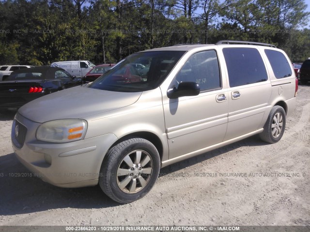 5GADV23117D117190 - 2007 BUICK TERRAZA CX/CX PLUS GOLD photo 2