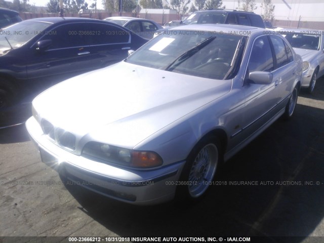 WBADD6324WBW34556 - 1998 BMW 528 I AUTOMATIC SILVER photo 2