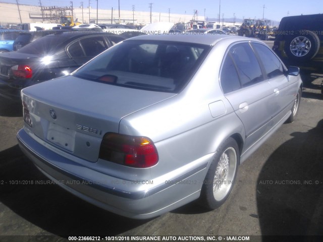 WBADD6324WBW34556 - 1998 BMW 528 I AUTOMATIC SILVER photo 4