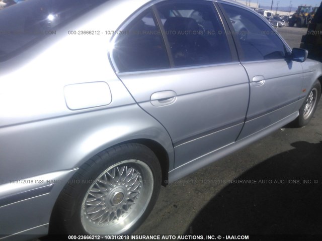 WBADD6324WBW34556 - 1998 BMW 528 I AUTOMATIC SILVER photo 6