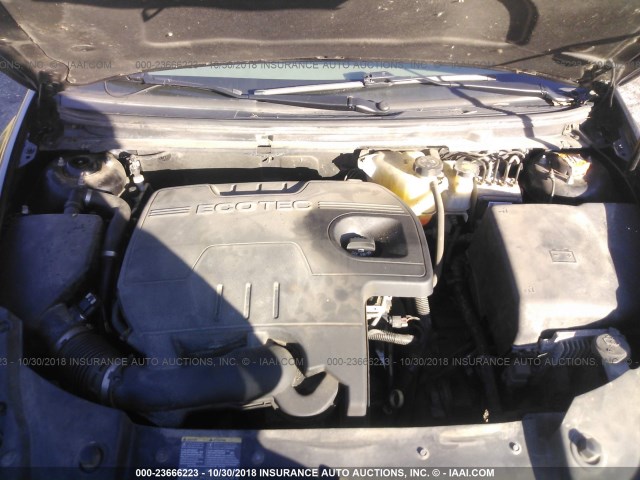 1G1ZG57B49F258614 - 2009 CHEVROLET MALIBU LS შავი ფოტო 10