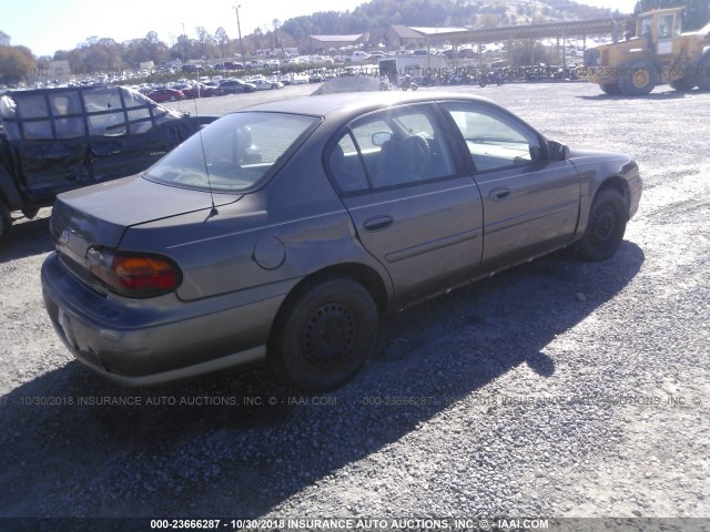1G1ND52M5X6266010 - 1999 CHEVROLET MALIBU 米色 照片 4
