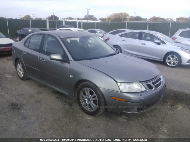 YS3FD45Y561109621 - 2006 SAAB 9-3 GRAY photo 1