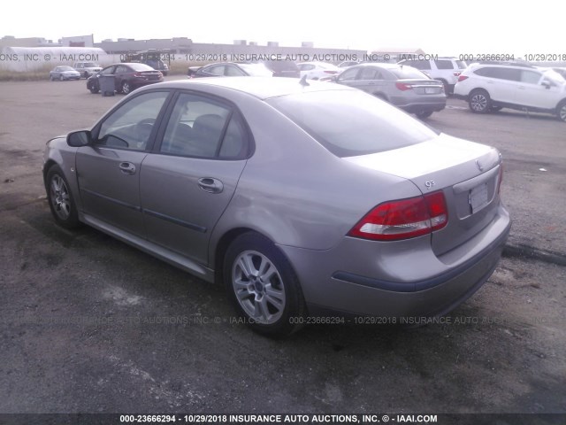 YS3FD45Y561109621 - 2006 SAAB 9-3 GRAY photo 3