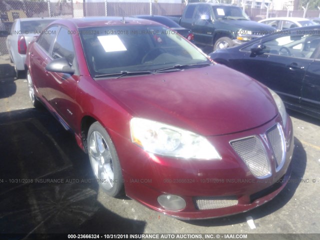 1G2ZM577184152597 - 2008 PONTIAC G6 GXP BURGUNDY photo 1