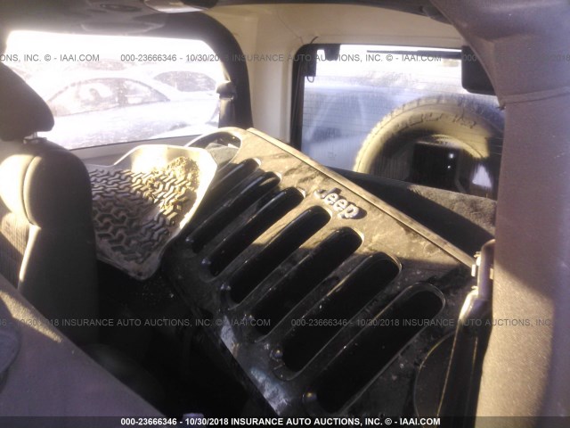 1C4AJWAG7CL133681 - 2012 JEEP WRANGLER SPORT 黑色 照片 8