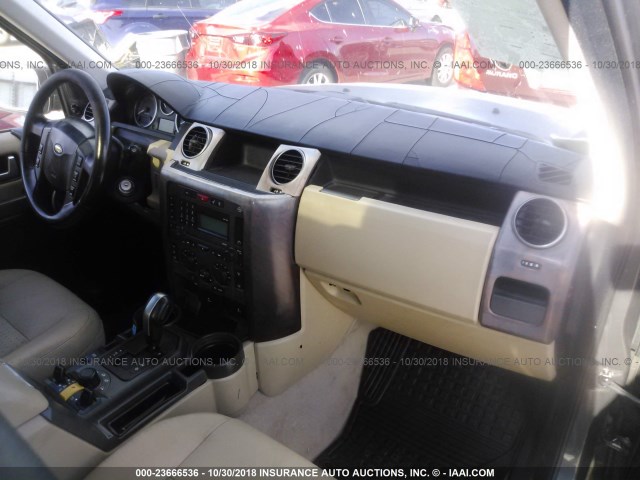 SALAD24485A339889 - 2005 LAND ROVER LR3 SE GRAY photo 5