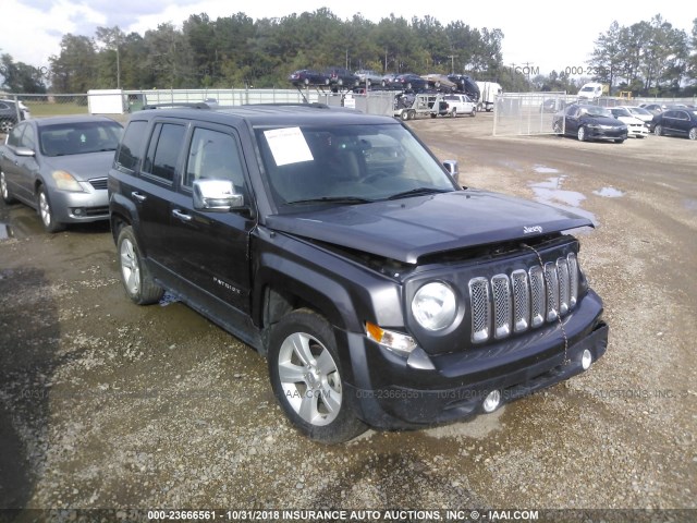 1C4NJPFB0FD377689 - 2015 JEEP PATRIOT LATITUDE GRAY photo 1