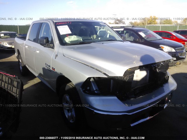 1C6RR7TT0KS511072 - 2019 RAM 1500 CLASSIC SLT Plata foto 1