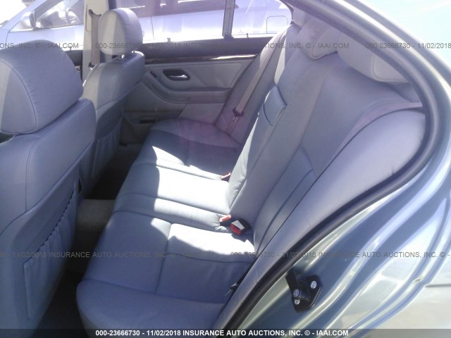 WBADT434X3G024992 - 2003 BMW 525 I AUTOMATIC 绿色 照片 8
