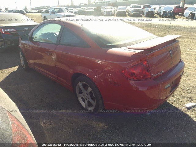 1G2AN15BX77408212 - 2007 PONTIAC G5 GT RED photo 3