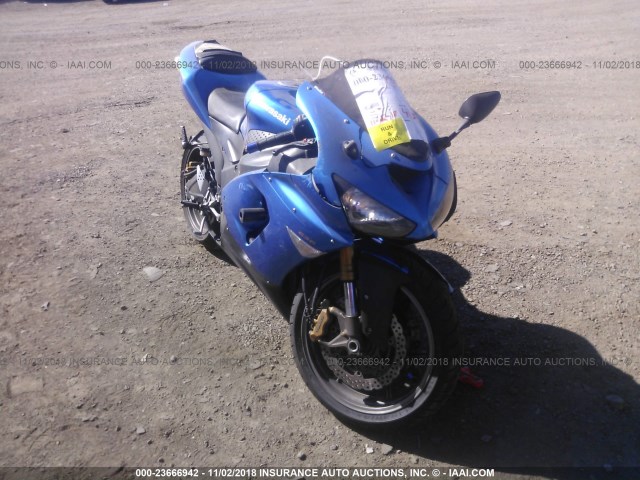 JKBZXJC1X5A011219 - 2005 KAWASAKI ZX636 C1 BLUE photo 1