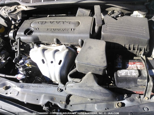 4T1BE46K27U670836 - 2007 TOYOTA CAMRY NEW GENERAT CE/LE/XLE/SE GRAY photo 10