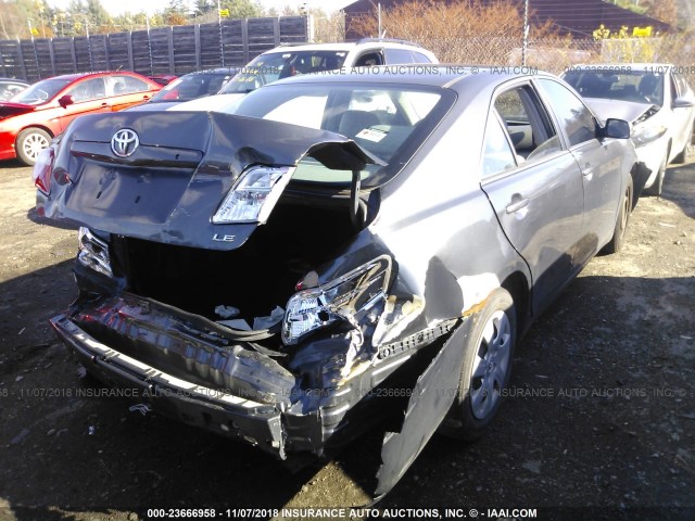 4T1BE46K27U670836 - 2007 TOYOTA CAMRY NEW GENERAT CE/LE/XLE/SE GRAY photo 4