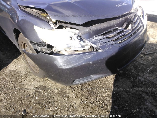 4T1BE46K27U670836 - 2007 TOYOTA CAMRY NEW GENERAT CE/LE/XLE/SE GRAY photo 6