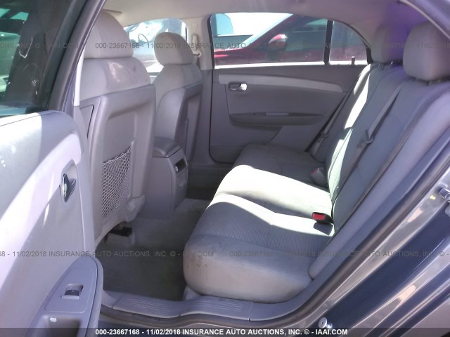 1G1ZG57B08F190049 - 2008 CHEVROLET MALIBU LS ნაცრისფერი ფოტო 8