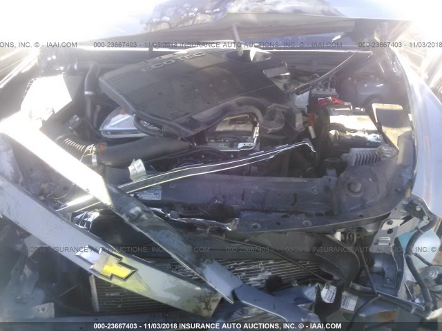 1G1ZH57B494233530 - 2009 CHEVROLET MALIBU 1LT BLUE photo 10