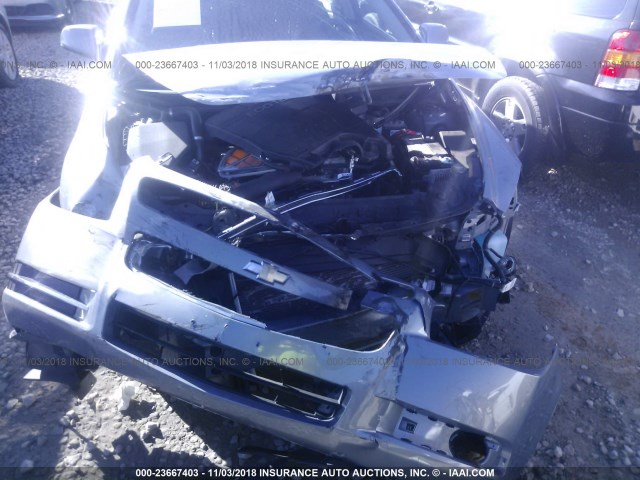 1G1ZH57B494233530 - 2009 CHEVROLET MALIBU 1LT BLUE photo 6