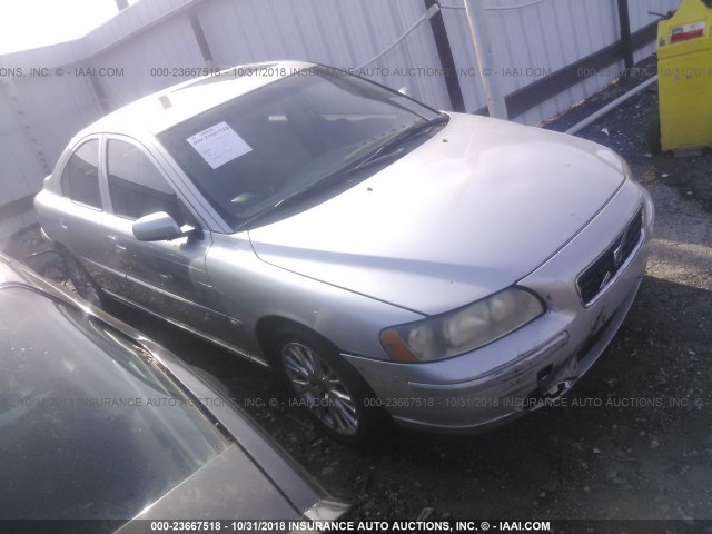 YV1RS547662550378 - 2006 VOLVO S60 T5 SILVER photo 1