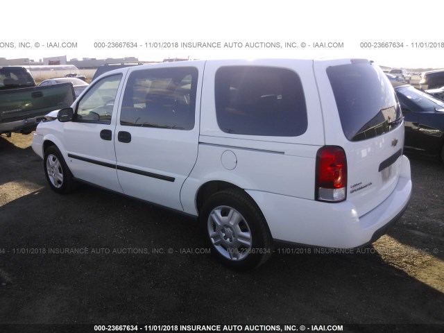 1GNDV23108D152164 - 2008 CHEVROLET UPLANDER LS Ağ foto 3