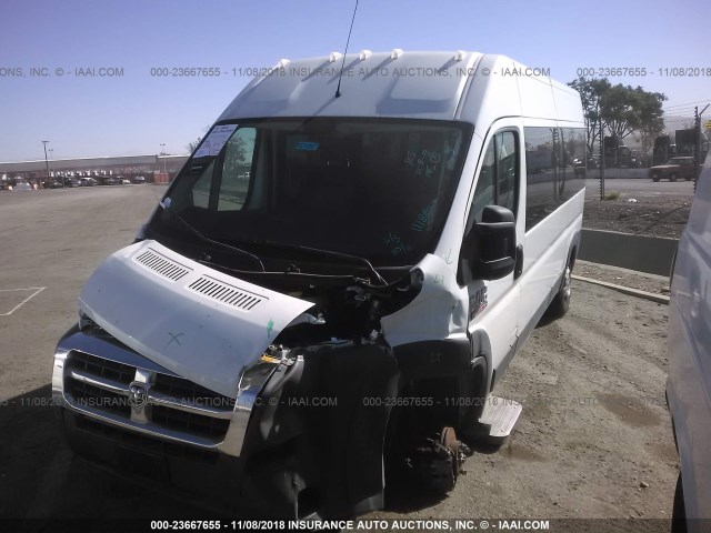 3C6TRVPG1GE111880 - 2016 RAM PROMASTER 2500 2500 HIGH WHITE photo 2