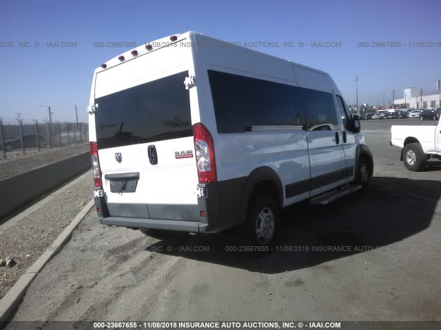 3C6TRVPG1GE111880 - 2016 RAM PROMASTER 2500 2500 HIGH WHITE photo 4