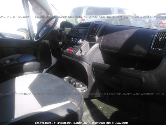 3C6TRVPG1GE111880 - 2016 RAM PROMASTER 2500 2500 HIGH WHITE photo 5