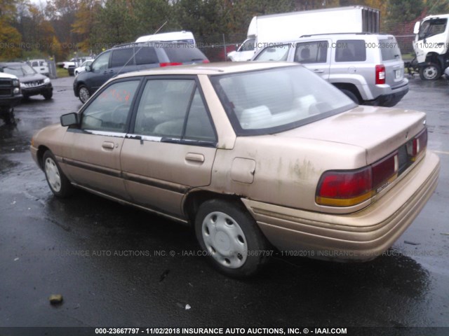 3FARP13J9RR151001 - 1994 FORD ESCORT LX/SPORT TAN photo 3