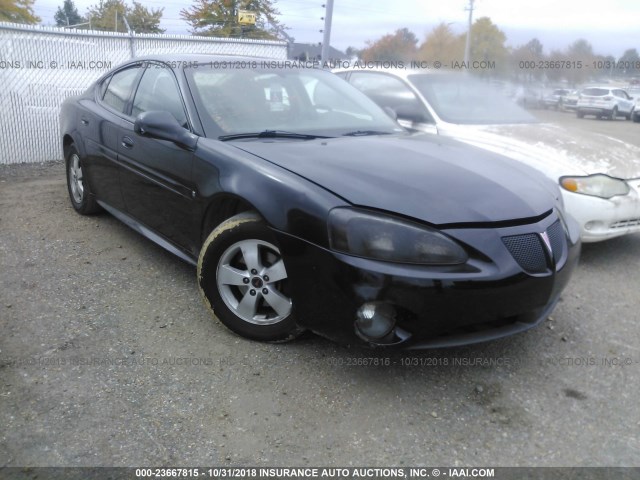 2G2WP552961247130 - 2006 PONTIAC GRAND PRIX Սև լուսանկար 1