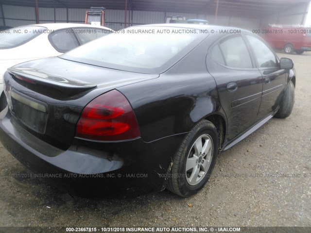 2G2WP552961247130 - 2006 PONTIAC GRAND PRIX Սև լուսանկար 4