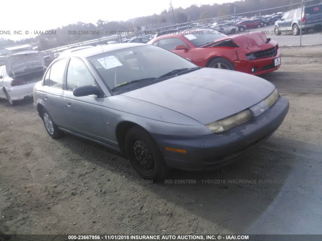 1G8ZH5286TZ304752 - 1996 SATURN SL1 GRAY photo 1