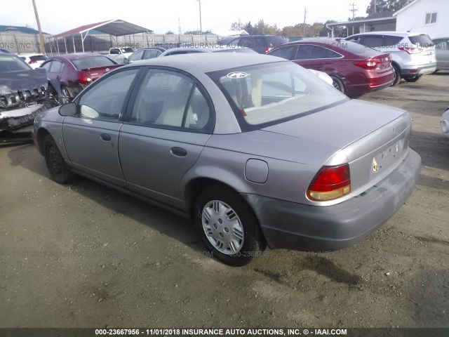 1G8ZH5286TZ304752 - 1996 SATURN SL1 GRAY photo 3