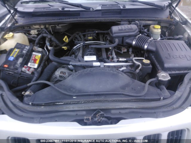 1J4GW48SX4C189684 - 2004 JEEP GRAND CHEROKEE LAREDO/COLUMBIA/FREEDOM 棕色 照片 10