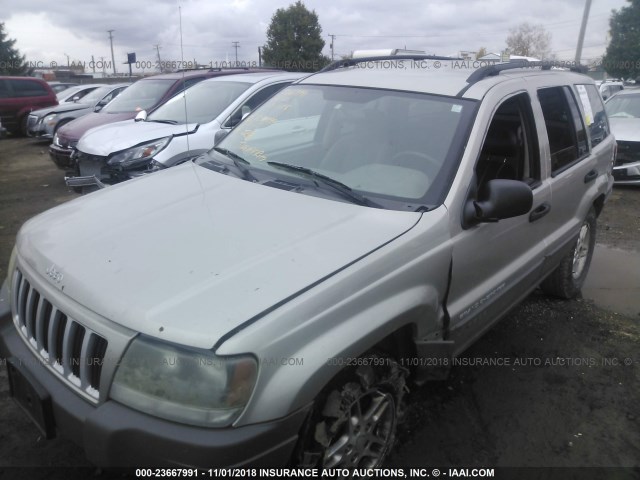 1J4GW48SX4C189684 - 2004 JEEP GRAND CHEROKEE LAREDO/COLUMBIA/FREEDOM 棕色 照片 2