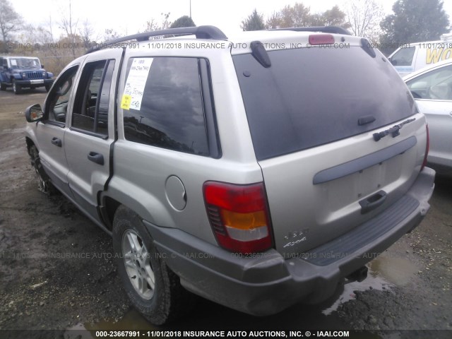 1J4GW48SX4C189684 - 2004 JEEP GRAND CHEROKEE LAREDO/COLUMBIA/FREEDOM 棕色 照片 3