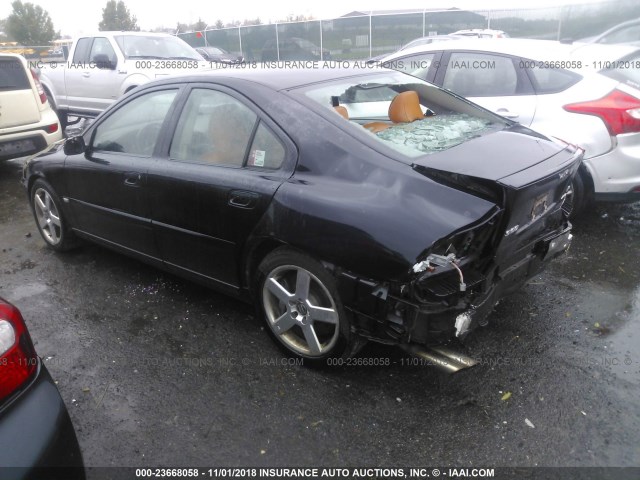 YV1RH527452444317 - 2005 VOLVO S60 R BLACK photo 3