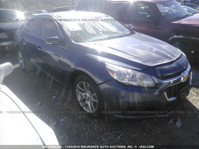 1G11C5SL8FF337921 - 2015 CHEVROLET MALIBU 1LT BLUE photo 1