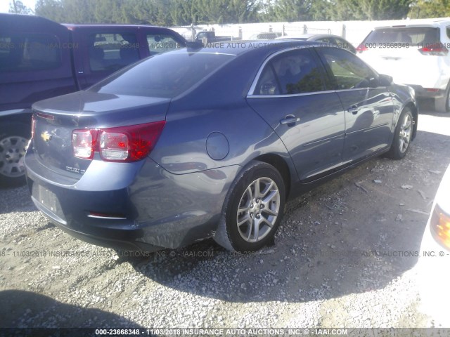1G11C5SL8FF337921 - 2015 CHEVROLET MALIBU 1LT BLUE photo 4