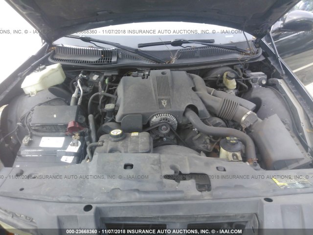 1LNHM81WX4Y625730 - 2004 LINCOLN TOWN CAR EXECUTIVE/SIGNATURE Siyah fotoğraf 10