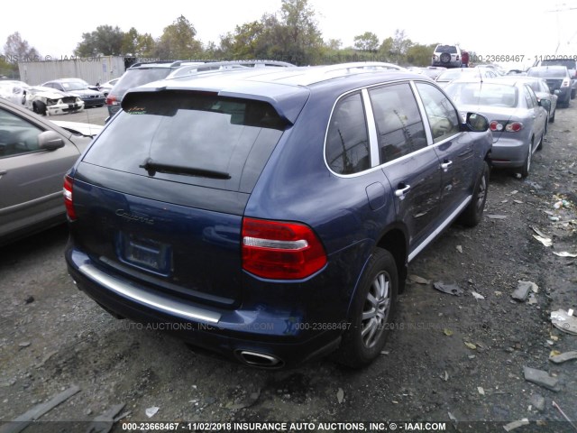 WP1AA2AP8ALA05339 - 2010 PORSCHE CAYENNE BLUE photo 4